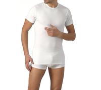 Armata di mare Set 2 t-shirt uomo manica corta girocollo cotone elasticizzato (4-M, Bianco)