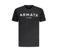 Armata Di Mare, ,Tops ,Uomo ,Nero ,L T-shirt Uomo in Cotone Nero con Stampa