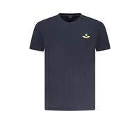 Armata Di Mare, ,Tops ,Uomo ,Blu ,L T-shirt Uomo in Cotone Blu con Stampa Distintiva