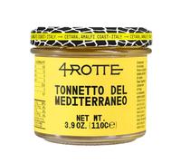 Armatore Tonnetto del Mediterraneo in Olio di Oliva - 4 Rotte - Lavorazione Artigianale - Confezione da 110g