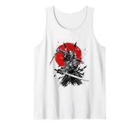 Armatura a Inchiostro Red Sun Samurai Warrior Twin Katana Canotta