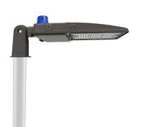 Armatura faro lampione stradale led 75W, 150W e 200 watt con fotocellula, IP66
