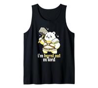 Armatura I'm Burnt out M'Lord Bear Barbarian Hammer Look Canotta