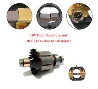 Armatura motore porta spazzola in carbonio 45x35x11mm DCF885L2 DCF885M2 durata