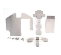 Armatura per Telaio RC Parte di Aggiornamento per Auto RC Piastra Paramotore per Telaio per Auto Armatura Piastra Protettiva Accessori in Acciaio Inossidabile per 1/7 UDR