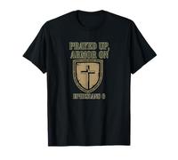 Armatura pregata sull'abbigliamento da Guerra Spirituale Cristiana Maglietta