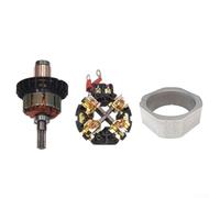 Armature 619377-8 con supporto spazzola 632F23-2 e unità 638396-5 Kit completo di componenti motore interno per DTD152 (3 pezzi)