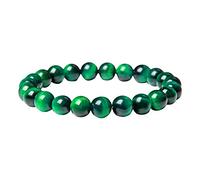 Armband 2023 New Eyes Natural 8mm Stone Stone Gift for Men u2018s Bracciale vulcanico Bracciale Bracciali Orologi parlanti for Uomo