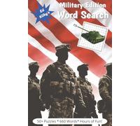 Armed Forces Military Word Search Puzzle: Word Search Puzzle Book for Veterans, Active Duty, Military Families & History Buffs - Army, Navy, Air ... | 50+ Puzzles ... Great Gift for Free Times!