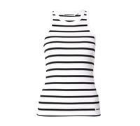 ARMEDANGELS Top nero / bianco Donna - Abbigliamento - Taglie comode - Maglie e top - Top ARMEDANGELS XXL