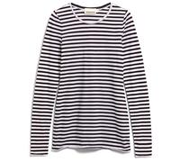 ARMEDANGELS - Women's Einiaara Stripes - Maglia a manica lunga L grigio