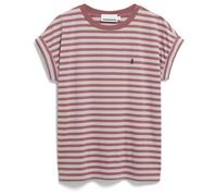 ARMEDANGELS - Women's Idaara Stripes - T-shirt XXL fuchsia