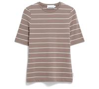 ARMEDANGELS - Women's Jaanisara Fine Stripe - T-shirt XL marrone