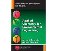 Armen S. Casparian Gergely Applied Chemistry for Environmental Eng (Tascabile)
