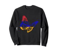 Armenia Armenian Pride Armenian Roots Armenia Bandiera Farfalla Felpa