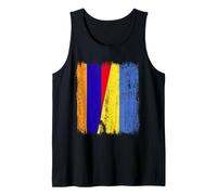 Armenia Ucraina Mezza Bandiera Patrimonio ucraino armeno Canotta