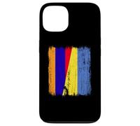 Armenia Ucraina Mezza bandiera Patrimonio ucraino armeno Custodia per iPhone 13