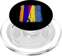 Armenia Ucraina Mezza bandiera Patrimonio ucraino armeno PopSockets PopGrip per MagSafe