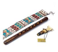 Armenian Duduk SPECIAL EDITION - YEREVAN compleanno - fatto a mano da ARMENIA con istruzioni di gioco - Oboe flauto Balaban Strumento a fiato Legno di albicocca - Regalo National case