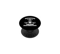 Armi Di Erba Distruzione Divertente Golf PopSockets PopGrip Adesivo