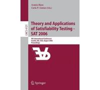 Armin Biere Theory and Applications of Satisfiability Testing - SAT (Tascabile)