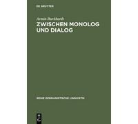 Armin Burkhardt Zwischen Monolog und Dialog (Copertina rigida)
