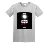 Armin Van Buuren Armin Only Intense The Music Men's T-Shirt Unisex Grey Cotton Hip Hop Print Tee Shirts L