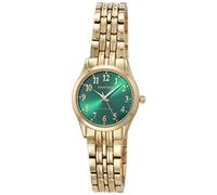 Armitron - Orologio da polso da donna, facile da leggere, 75/5304, Oro/Verde