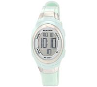 Armitron - Orologio sportivo da donna, digitale, con cronografo, cinturino in resina, 45/7042, Menta Perlescente