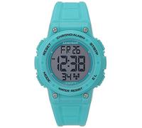 Armitron - Orologio sportivo da donna, digitale, con cronografo, cinturino in resina, 45/7091, Verde Acqua