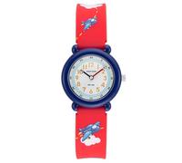 Armitron - Orologio sportivo da polso per bambini, con cinturino in silicone con motivo, facile da leggere, 27/1006, Rosso