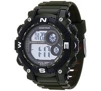 Armitron - Orologio sportivo da uomo, digitale, con cronografo, cinturino in resina, 40/8284, Verde Militare