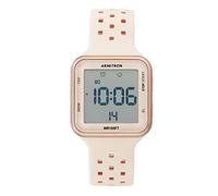 Armitron - Orologio sportivo unisex, digitale, con cronografo, cinturino in silicone, 40/8419, Rosa Chiaro