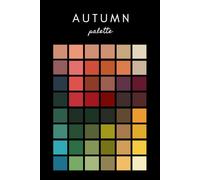 Armocromia - palette autumn (quaderno a righe): Autumn palette - autunno