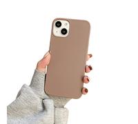 ARMODORRA Custodia per iPhone 14 Plus, in silicone liquido di alta qualità, resistente, protezione totale militare, antiurto, antipolvere, anticaduta, robusta, resistente, kaki