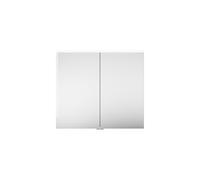 Armoire de toilette burgbad Eqio avec applique LED et éclairage du plan de toilette, 2 portes, 900x800x170mm, SPGT090F6582, SPGT090F6582, Corpo: Bianco Opaco