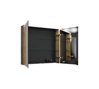 Armoire de toilette burgbad Eqio avec applique LED et éclairage du plan de toilette, 2 portes, 900x800x170mm, SPGT090F5662, SPGT090F5662, Corpo: Arredamento urbano in rovere