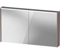 Armoire de toilette Duravit D-Code, prise type F (EU, DE), 2 portes, champ lumineux LED en haut, 1200x700mm, 9 W, DC7108043430000, DC7108043430000, Colorazione: Basalto opaco