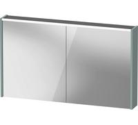 Armoire de toilette Duravit D-Code, prise type J (CH, LI), 2 portes, champ lumineux LED en haut, 1200x700mm, 9 W, DC71080HGHG2000, DC71080HGHG2000, Colorazione: Verde fiordo opaco
