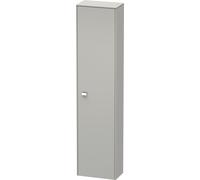 Armoire haute Duravit Brioso 177,0x42,0x24,0 cm, 1 porte, charnière droite, 1 étagère en bois, 3 étagères en verre, BR1320R1007, BR1320R1007, Colorazione: Grigio cemento Decorazione opaca, maniglia cr