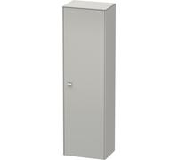 Armoire haute Duravit Brioso 177,0x52,0x36,0 cm, 1 porte, charnière droite, 1 étagère en bois, 3 étagères en verre, BR1331R1007, BR1331R1007, Colorazione: Grigio cemento Decorazione opaca, maniglia cr