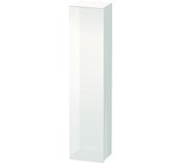 Armoire haute Duravit DuraStyle 1229, 1 porte, charnière à droite, hauteur : 1800mm, profondeur : 360mm, DS1229R2218, DS1229R2218, Colorazione: Bianco ad alta brillantezza Decor / Bianco opaco Decor b