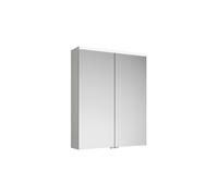Armoires de toilette burgbad Eqio avec éclairage LED à poser, 2 portes, 650x800x170mm, SPGS065F2009, SPGS065F2009, Corpo: Bianco lucido