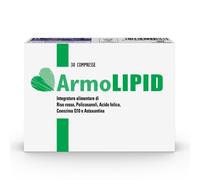 Armolipid 30 Compresse, Integratore Alimentare con Riso Rosso Fermentato, Acido