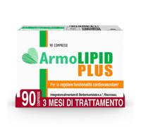 Armolipid Plus - 90 Compresse, Integratore Alimentare con Berberis Aristata, Ris