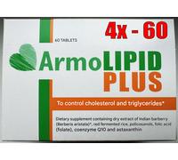 ARMOLIPID Plus - Colesterol Triglicerides Heart Health Support - 60/180/240/300