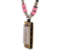 ARMON MINI HARP NECKLACE PINK