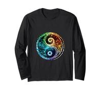 Armonia cromatica nello yin e nello yang Maglia a Manica