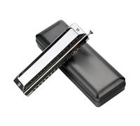 Armonica 10/12/16 Fori Armonica Cromatica C Tune Argento Armonica Professionale Strumenti Musicali Strumenti In Metallo(16 Hole)