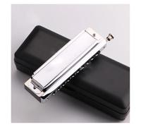 Armonica 10/12/16 Fori Armonica Cromatica C Tune Argento Armonica Professionale Strumenti Musicali Strumenti In Metallo(10 Hole)